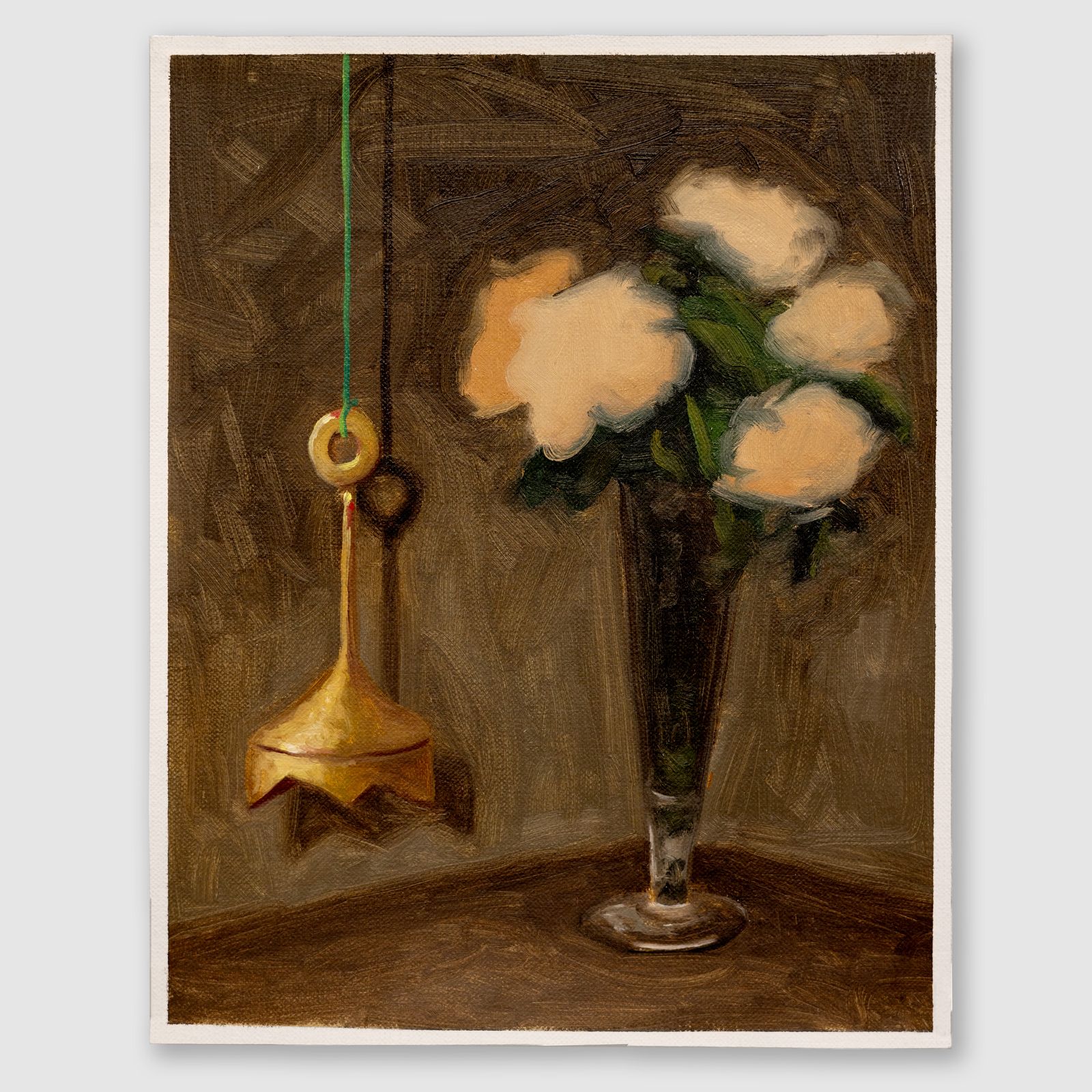 Bell Study 7, 2025 – Oil on linen, 8 × 10 in., by John Houck