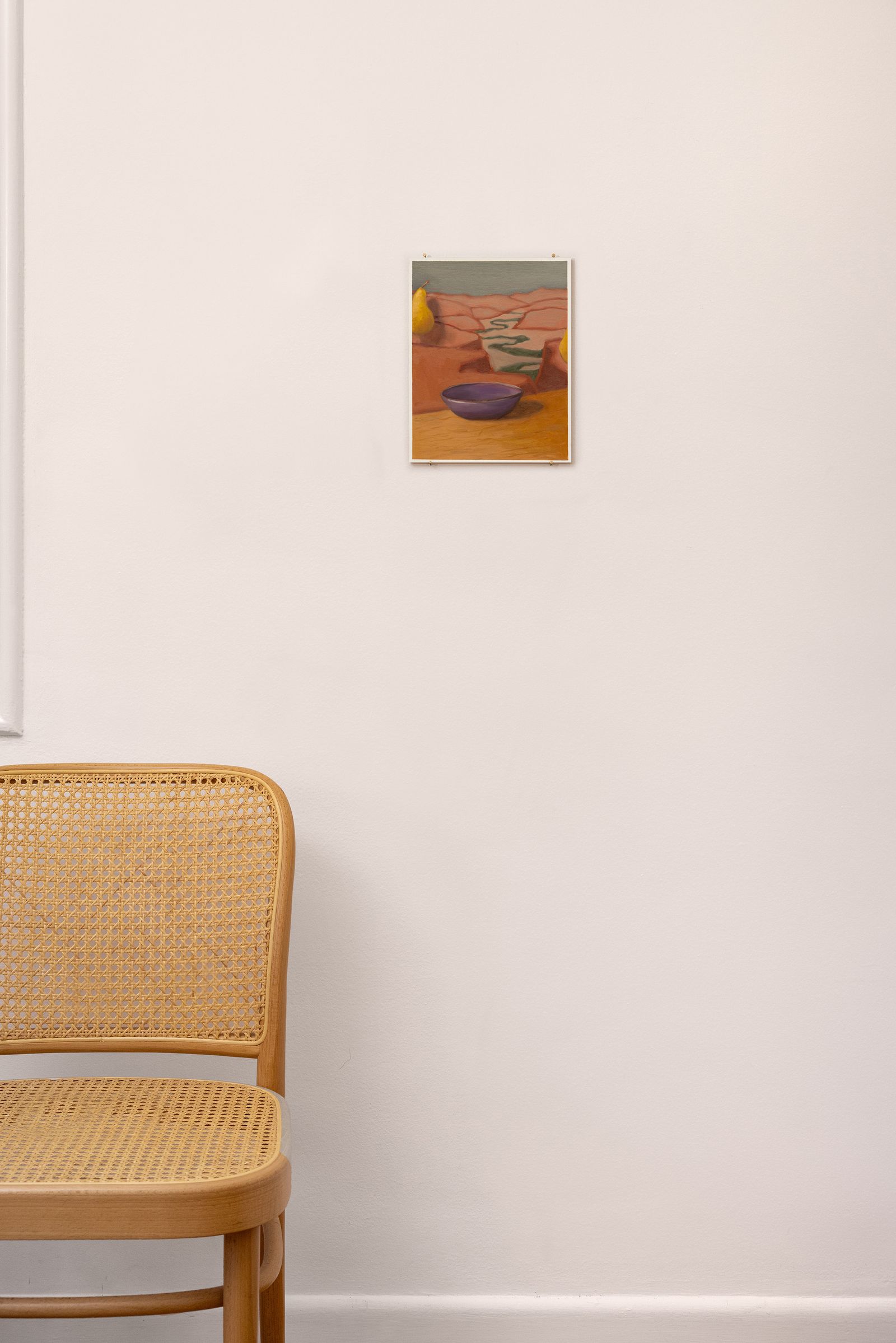 Split Pear - Installation View, by John Houck