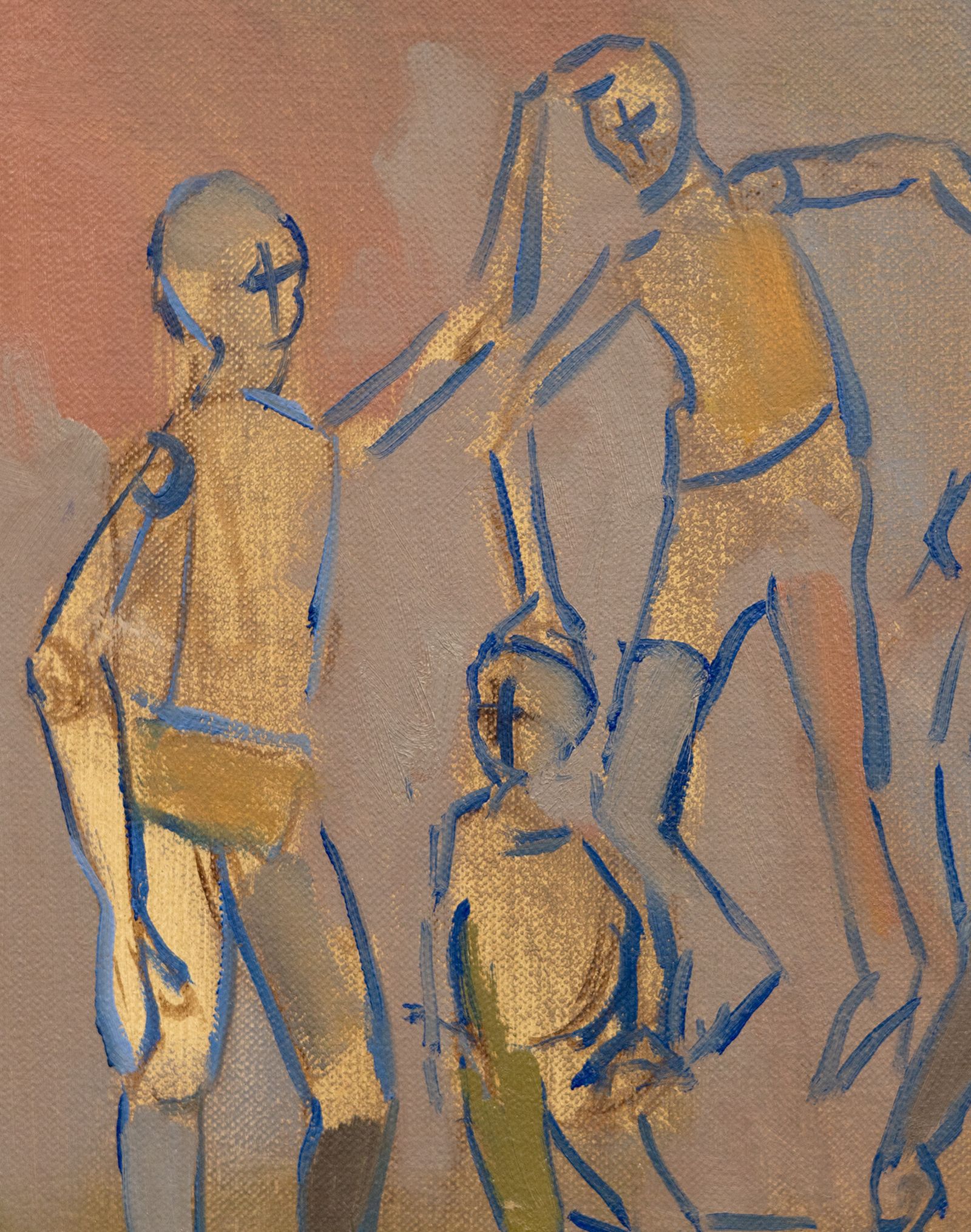 Family Dynamics 1 - Detail, by John Houck