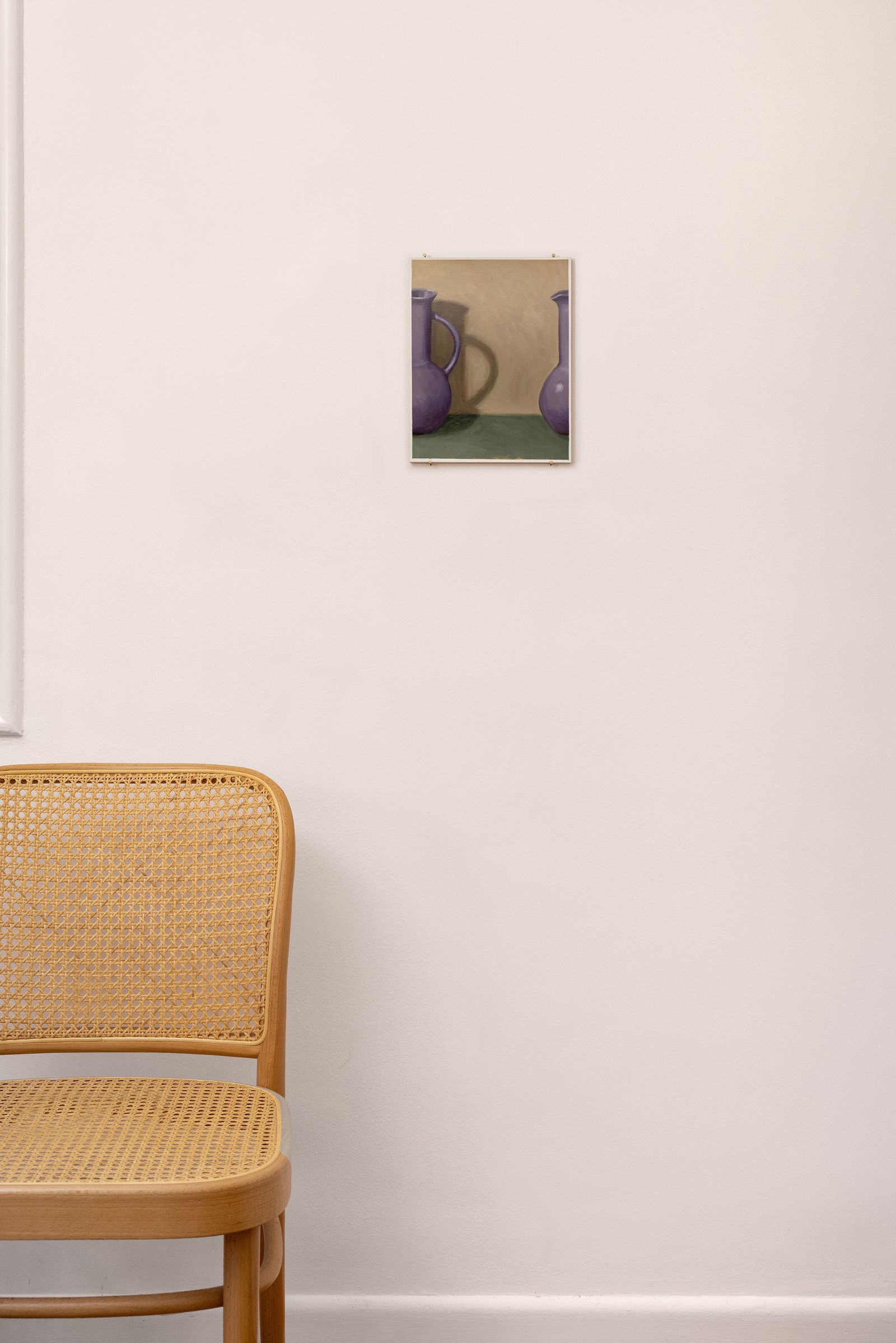Double Vase 3 - Installation View, by John Houck