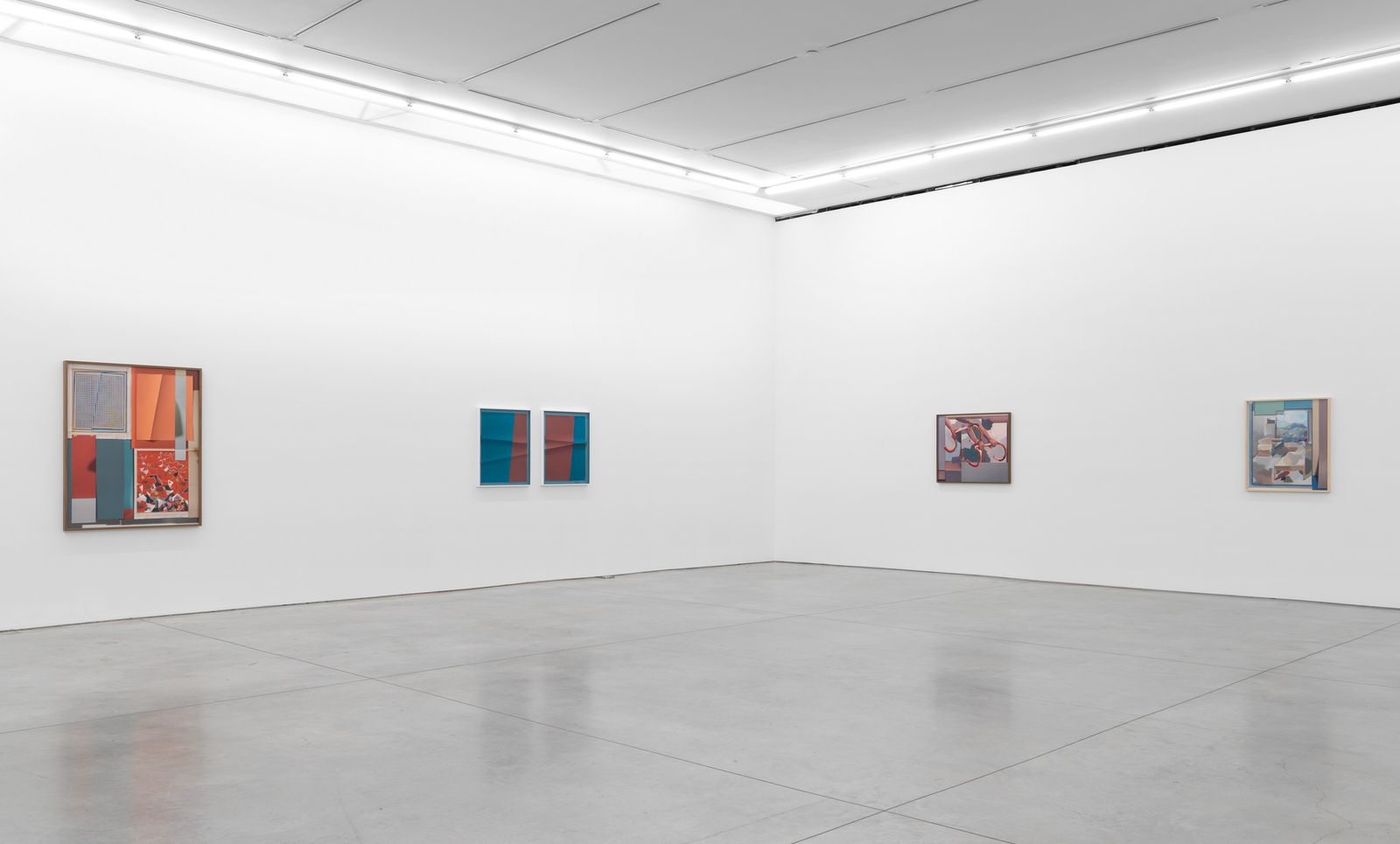 Installation view, Holding Environment, Marianne Boesky Gallery, New York, NY, by John Houck