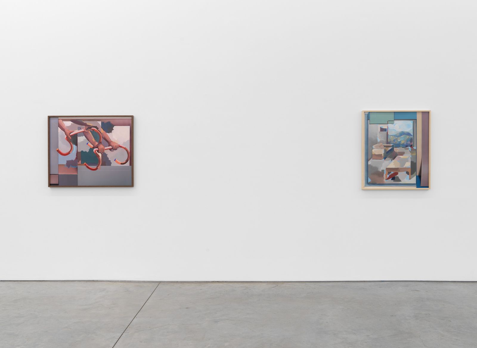 Installation view, Holding Environment, Marianne Boesky Gallery, New York, NY, by John Houck