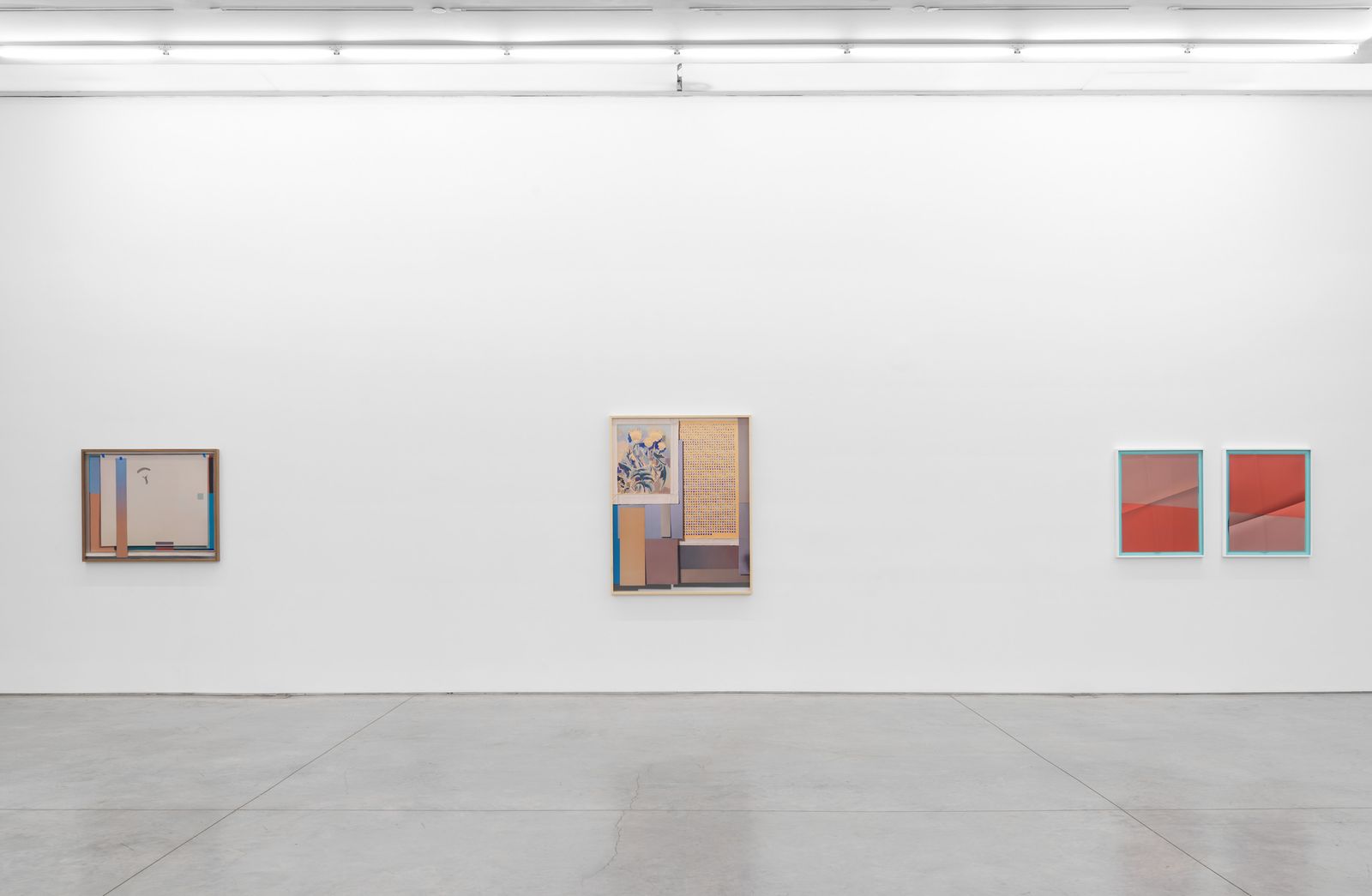 Installation view, Holding Environment, Marianne Boesky Gallery, New York, NY, by John Houck