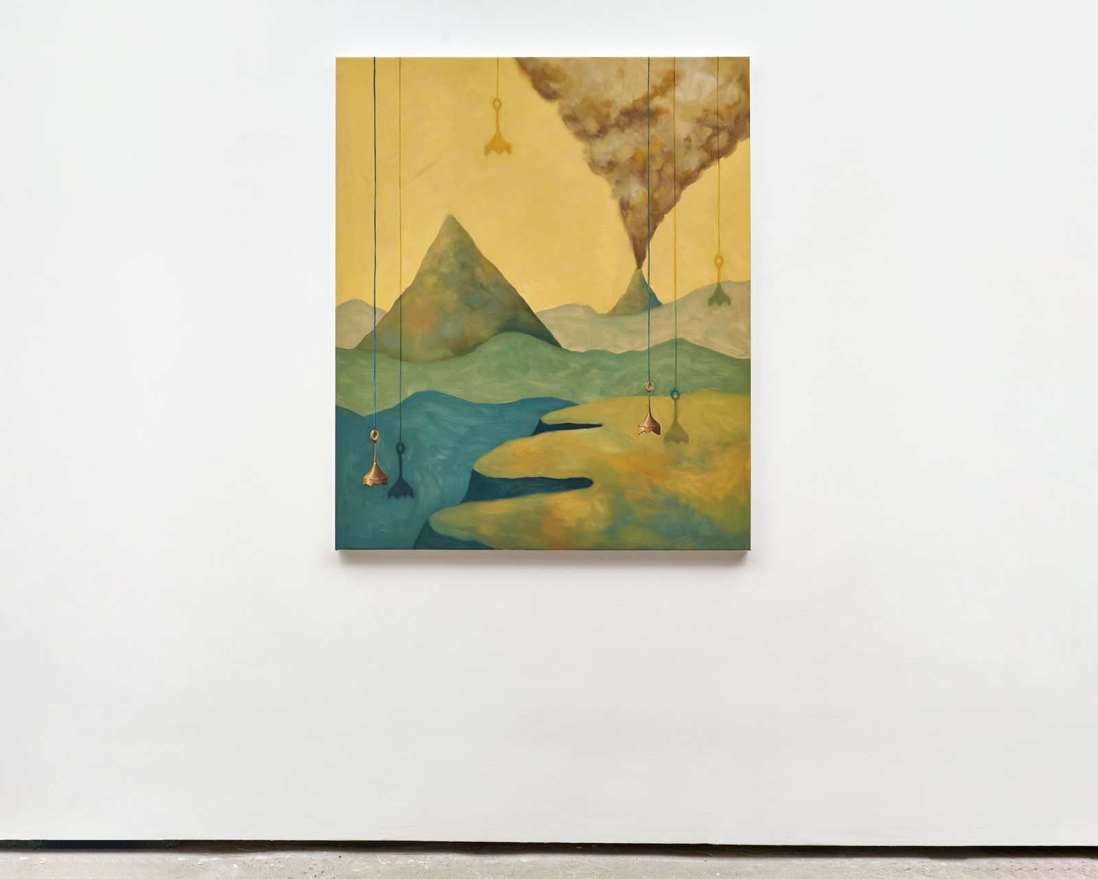 Installation view, Perfect Temperature Lava, Candice Madey Gallery, New York, NY