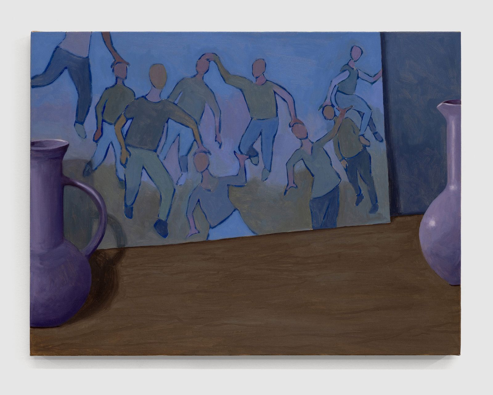 The Purple Bottle, 2025 – Oil on linen, 18 × 24 in.