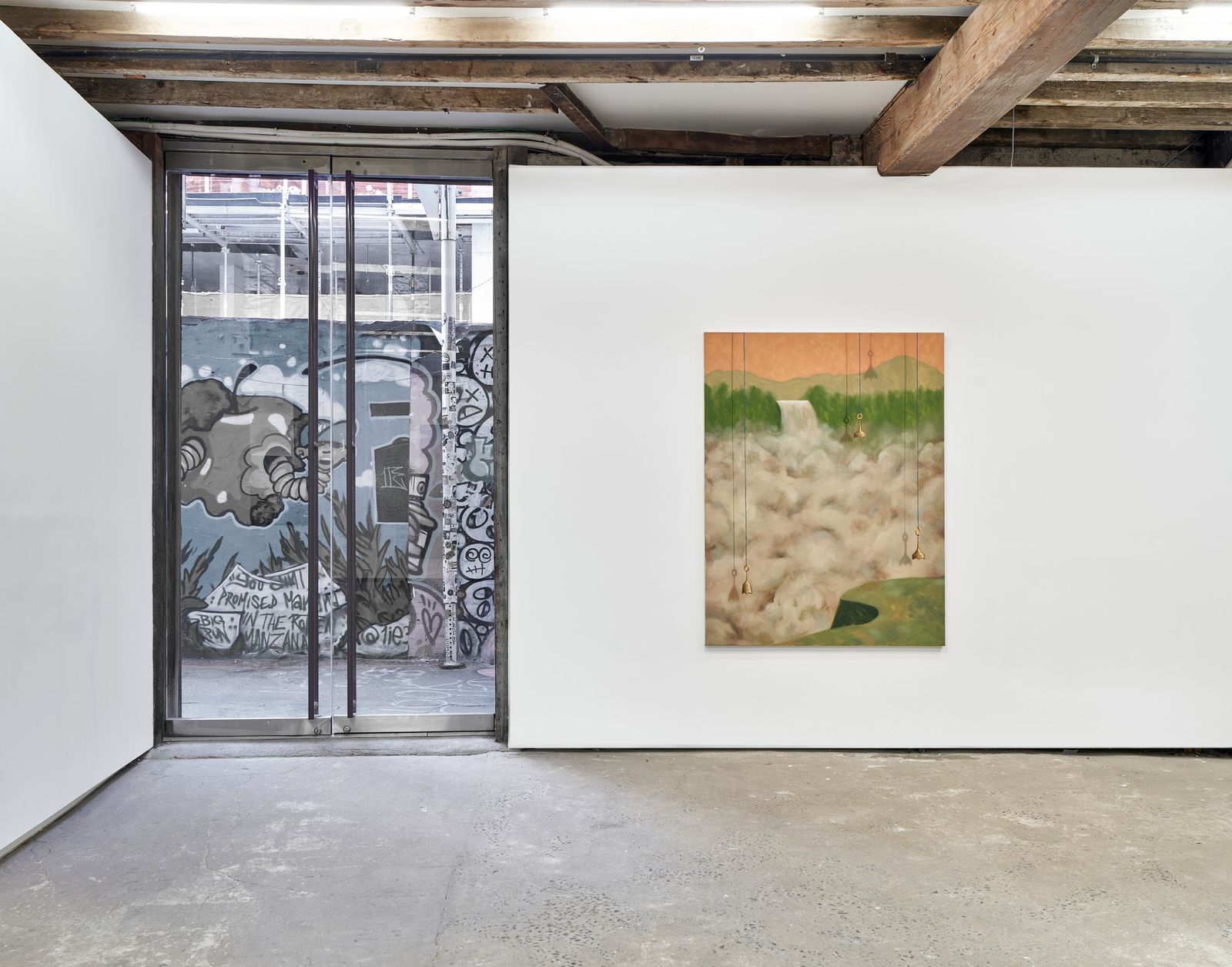 Installation view, Perfect Temperature Lava, Candice Madey Gallery, New York, NY, by John Houck