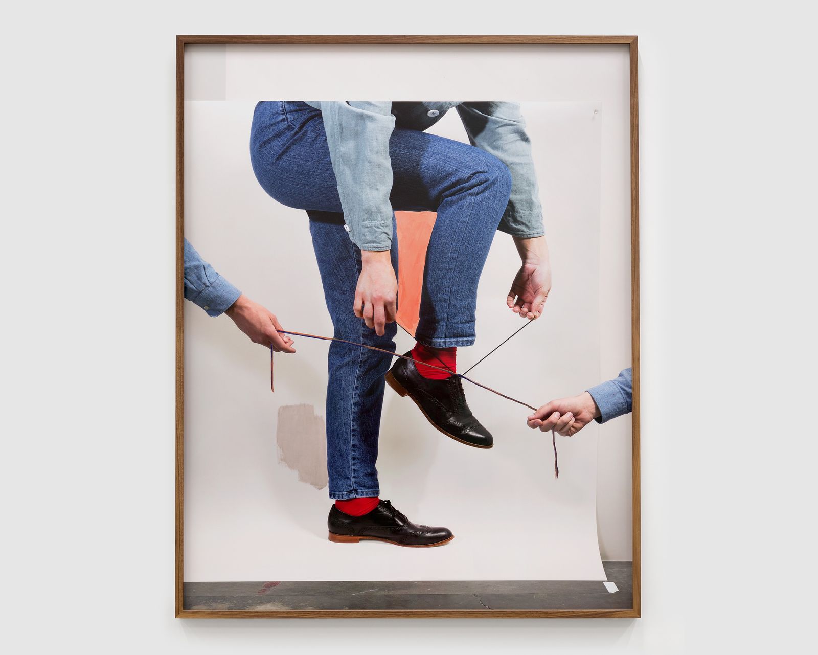 Passe or Retiré, 2016 – Archival pigment print, 42 × 53 in., by John Houck