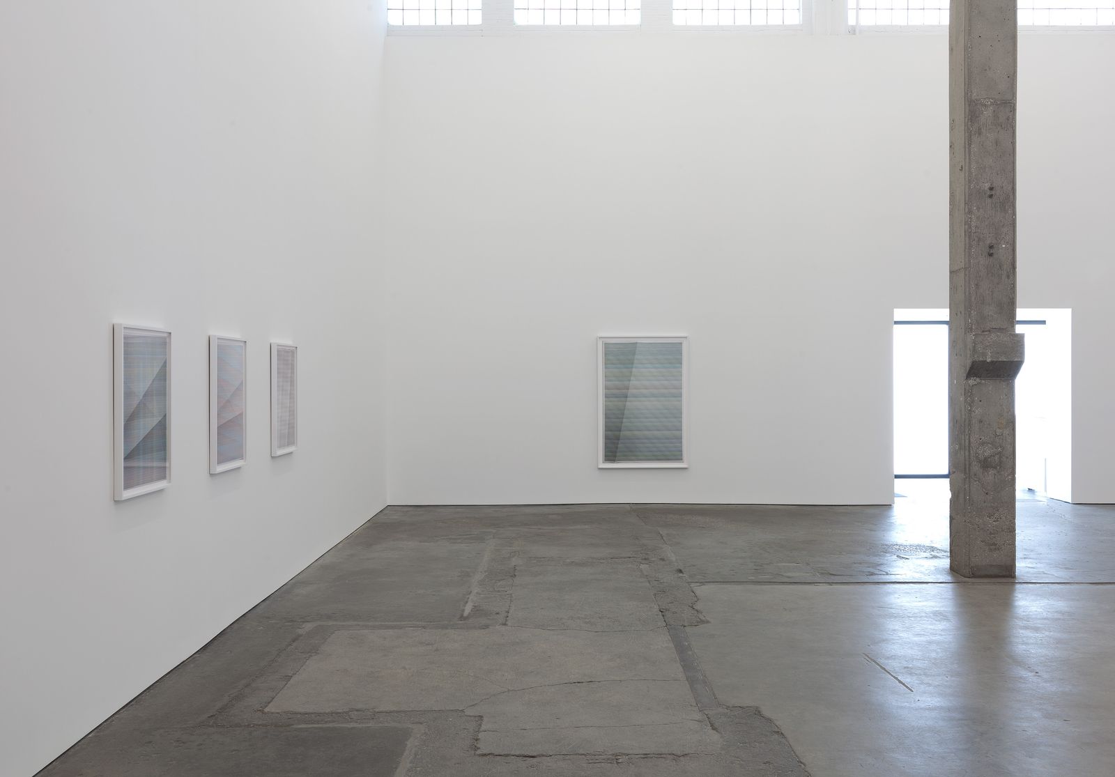 Installation view, Recursion, Bill Brady/KC, Kansas City, MO, by John Houck