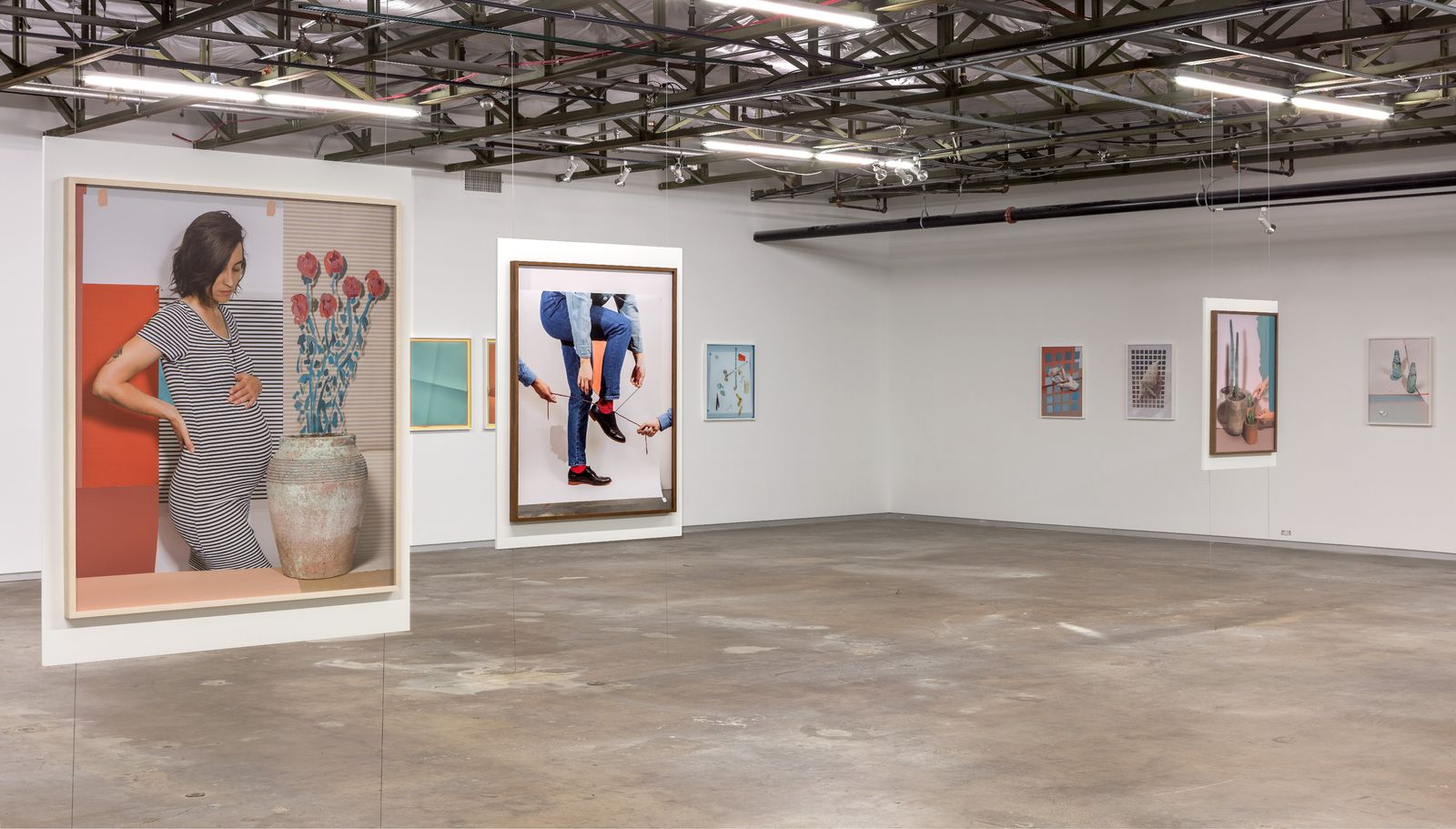 Installation view, The Anthologist, Dallas Contemporary, Dallas, TX, by John Houck