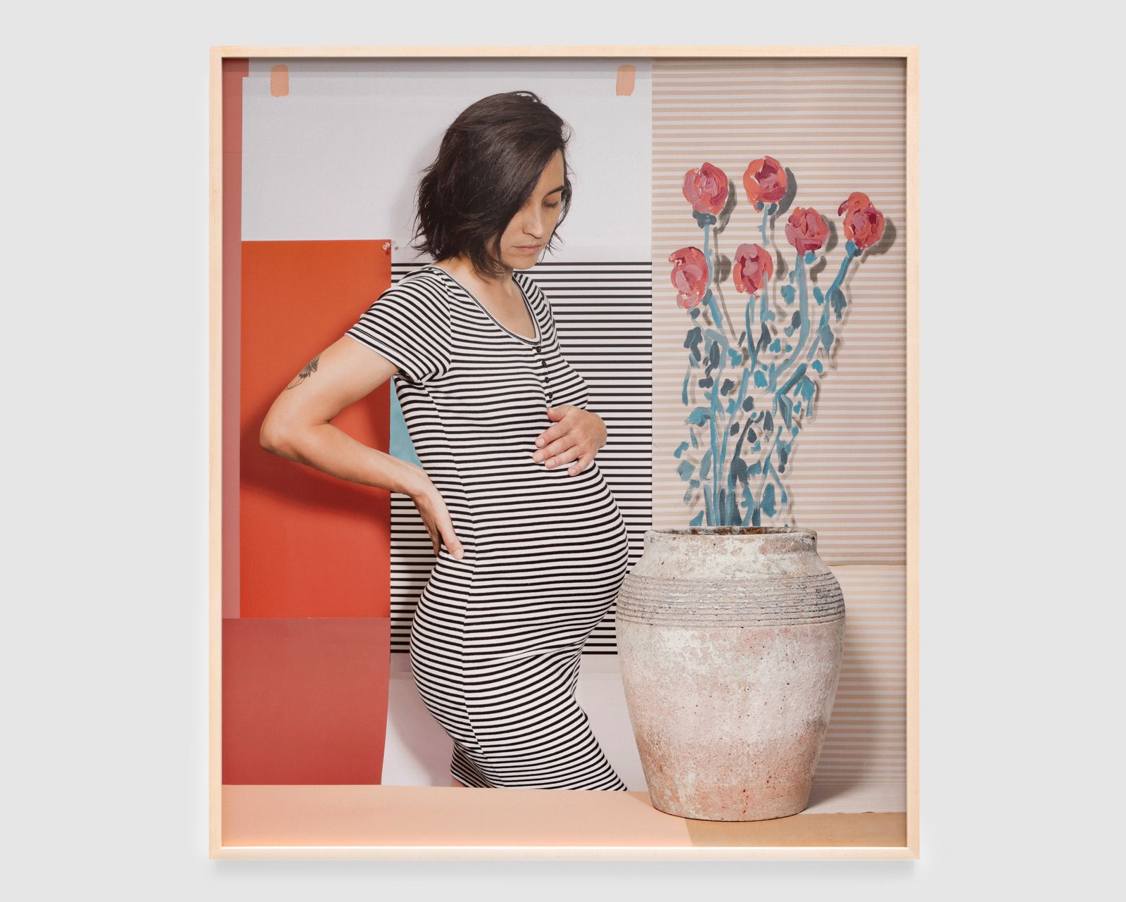 Leah, 2016 – Archival pigment print, 43 × 50 in., by John Houck